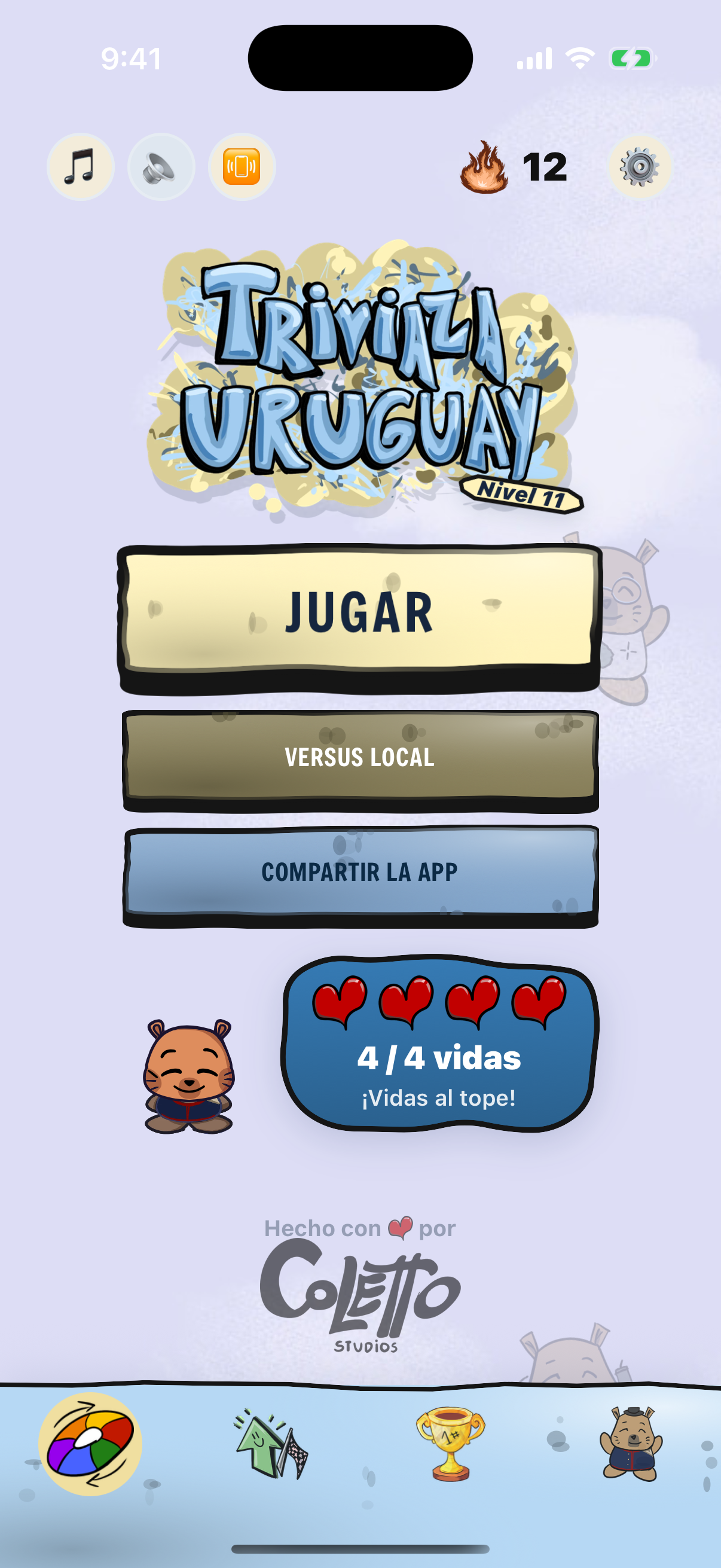 Triviaza Uruguay – inicio
